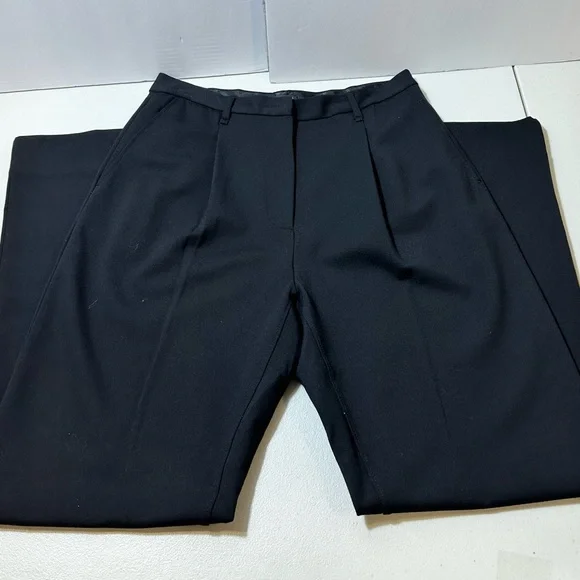 Rag & Bone NWOT Women's Irina Ponte High Rise Front Pleats Trousers Size… - Picture 3 of 10